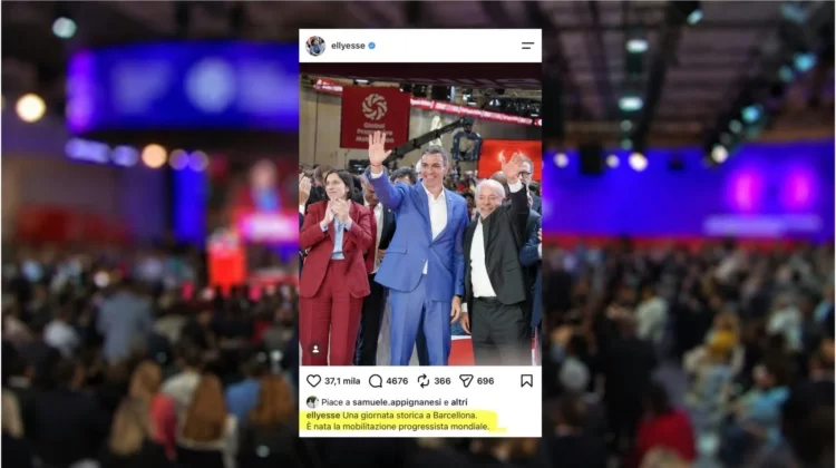 Questa foto di Elly Schlein è invecchiata malissimo
