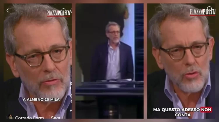 “Chiedo scusa ma…”. Il patetico mea culpa di Formigli sui bimbi ebrei