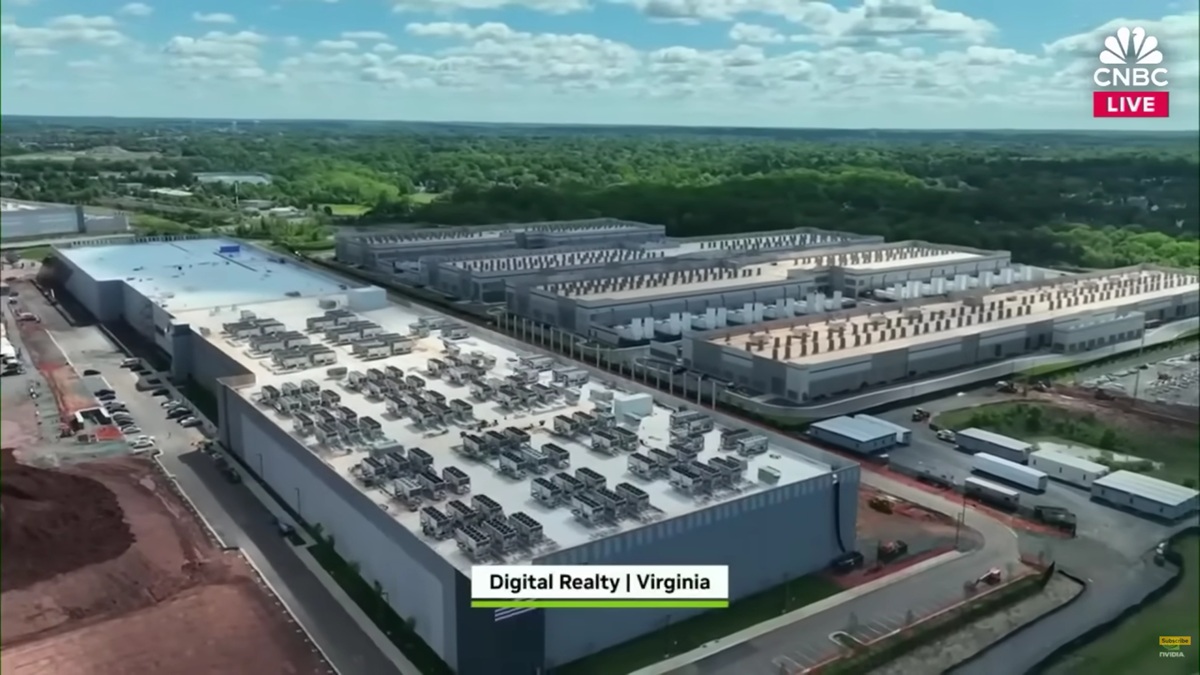 IA factory Nvidia (screenshot Cnbc)