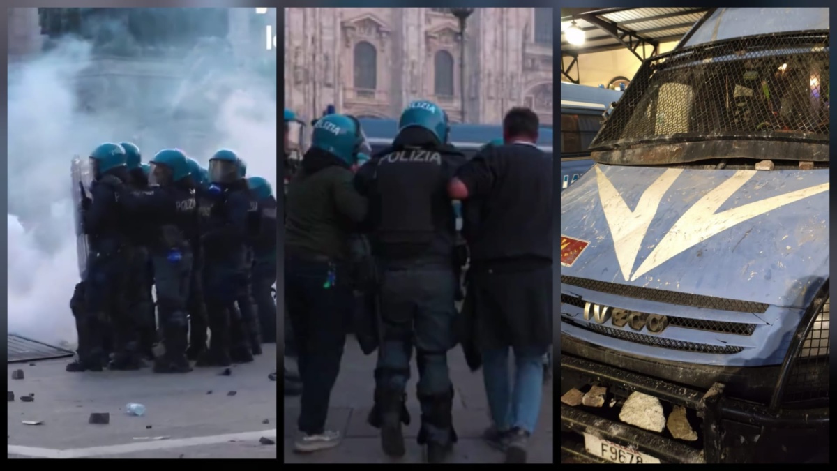 Polizia ferita