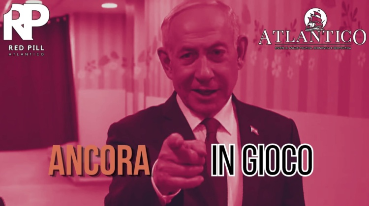 Netanyahu ancora in gioco. Stasera Red Pill episodio 102