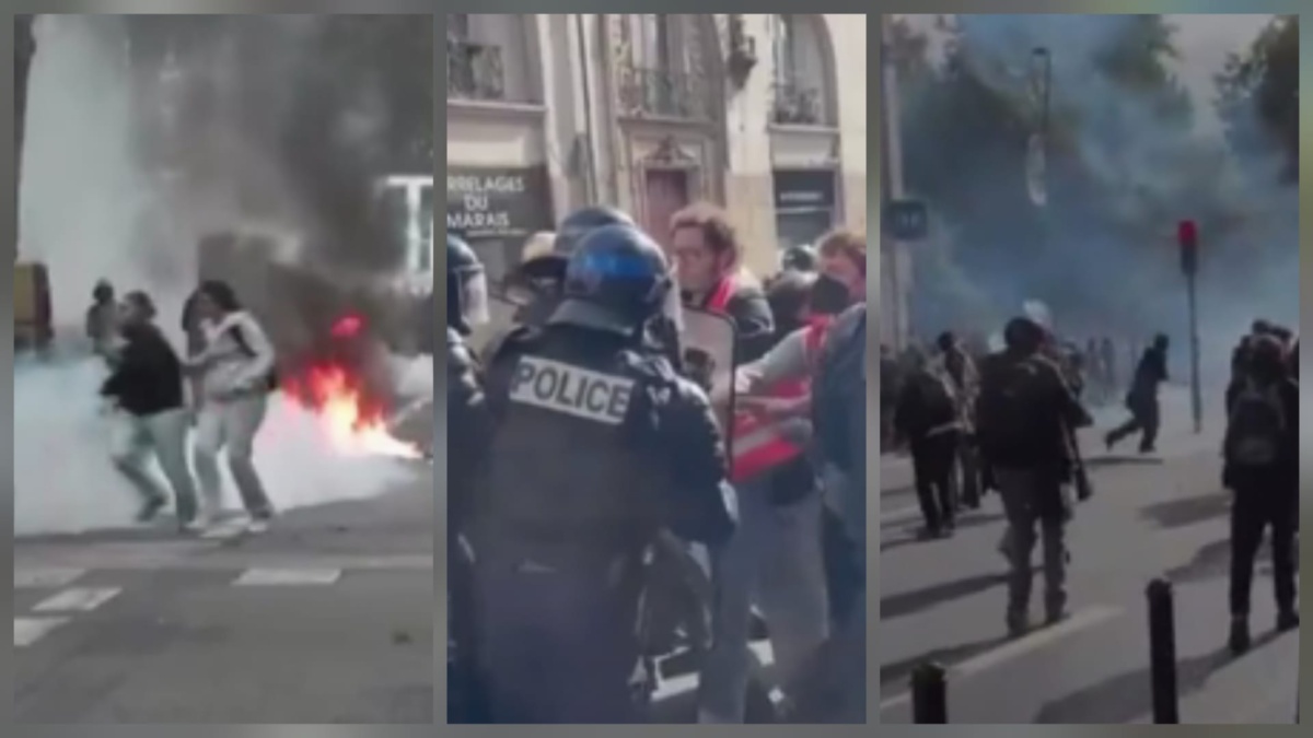 SCONTRI STUDENTI FRANCIA