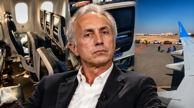 Travaglio sfotte i passeggeri del volo FlyDubai: ci vuole coraggio
