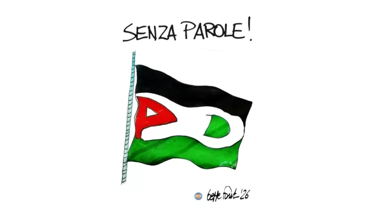 PD: Partito di Palestina? - Vignetta del 29/10/2026