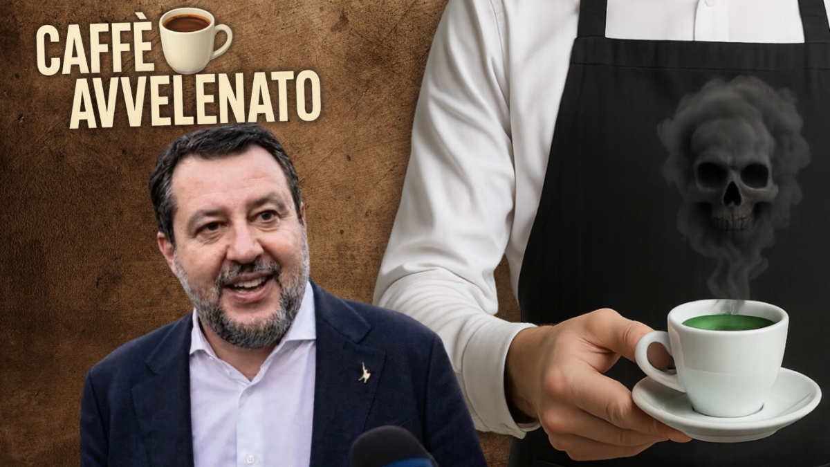caffè avvelenato salvini