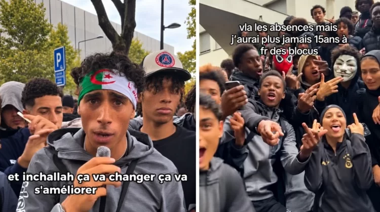 Ma quali studenti. Questi sono islamici che marcano il territorio