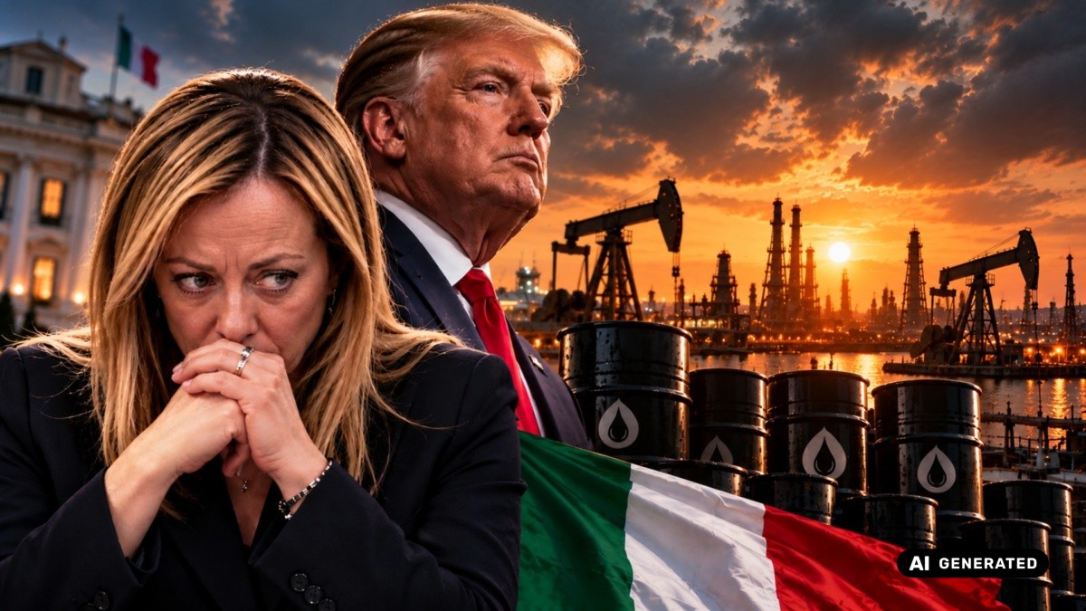 meloni trump guerra petrolio conseguenze per l'italia