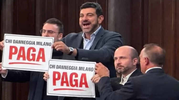 Milano, Fratelli d’Italia: “Chi danneggia paga, costituirsi subito parte civile. Sala? Sembra ChatGpt…”