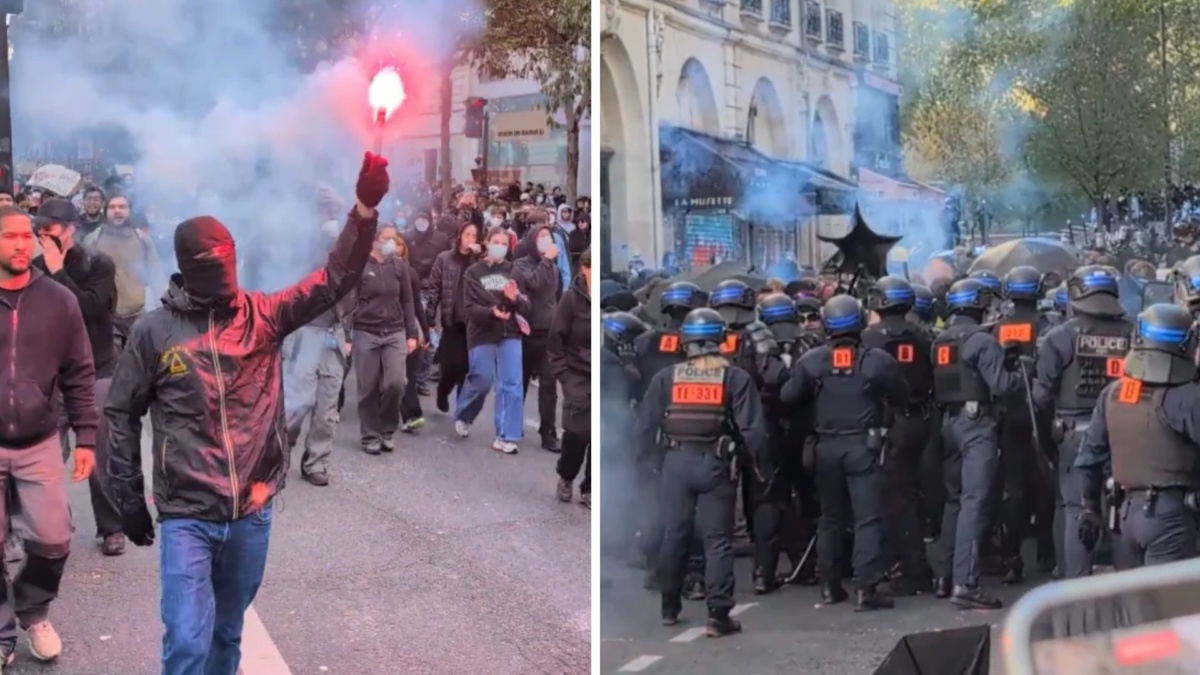 proteste francia polizia scontri
