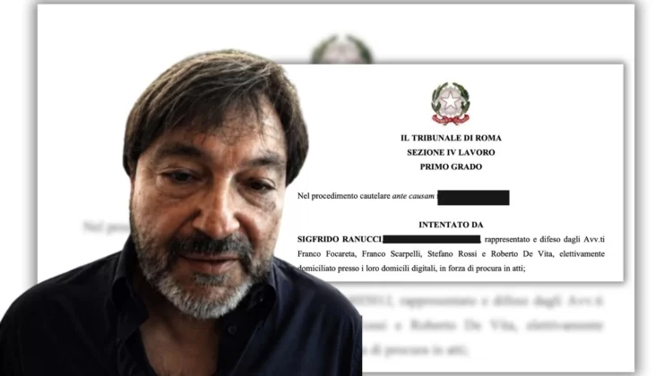 Ranucci, ecco le motivazioni del giudice: “Profonda frattura con la redazione di Report”