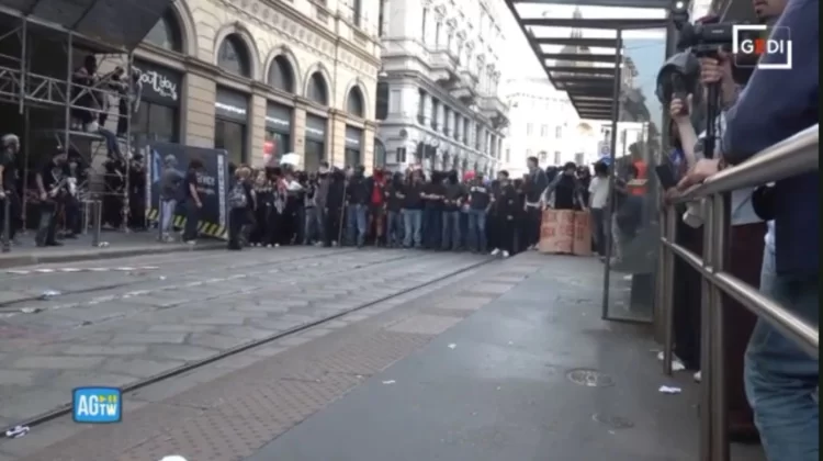 Maranza in prima fila: guerriglia studentesca in tutta Italia