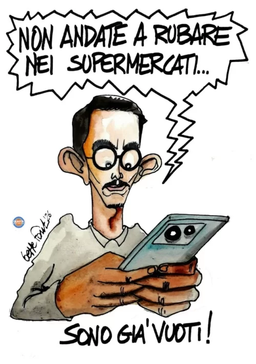 L'appello arrivato troppo tardi - Vignetta del 30/10/2026 - Sedute Satiriche di Beppe Fantin