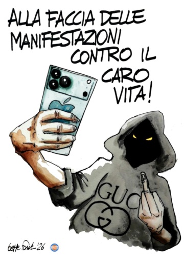 Sedute Satiriche di Beppe Fantin - Vignetta del 22/10/2026