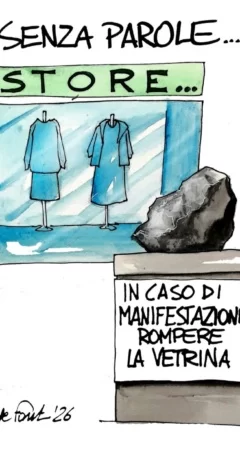 Sedute Satiriche di Beppe Fantin - Vignetta del 24/10/2026