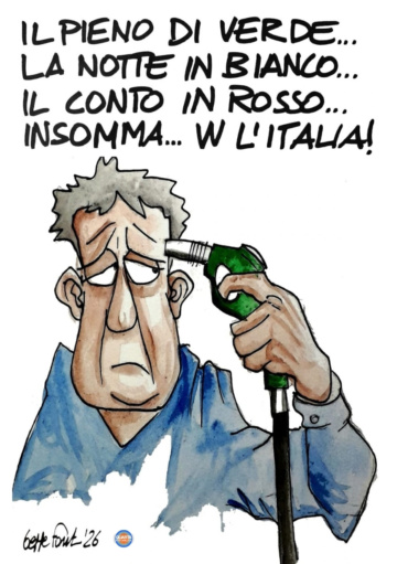 Sedute Satiriche di Beppe Fantin - Vignetta del 04/10/2026