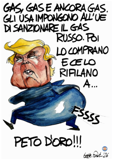 Sedute Satiriche di Beppe Fantin - Vignetta del 14/10/2026