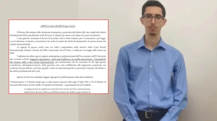 Youssef Siher, la giudice che l’ha liberato è tra i “Giuristi per Gaza”